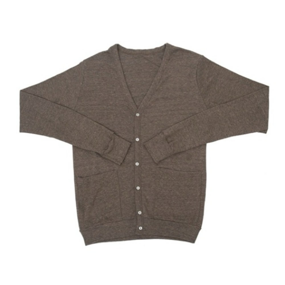 American Apparel women’s triblend ‘coffee’ Taupe Cardigan Sweater